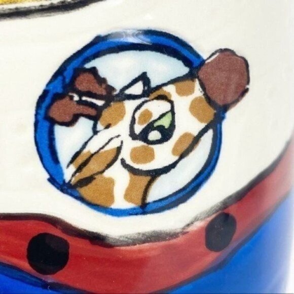 Lynda Corneille Signed Noah’s Ark Safari Mug Cup 14 Oz - Picture 5 of 10